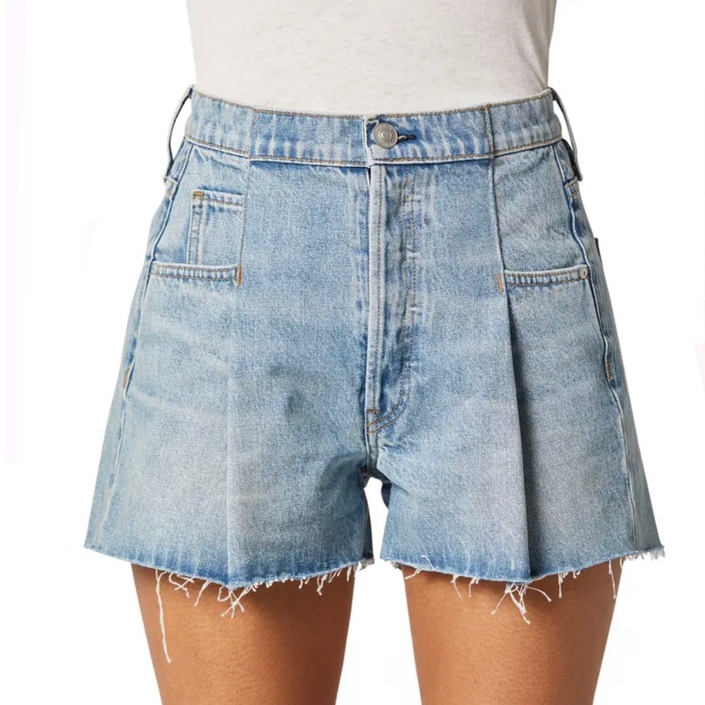 HUDSON JEANS Paperbag Loose Shorts